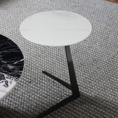 Alkali Resistant Rock Plate Nesting Coffee Table Modern Circular Shape